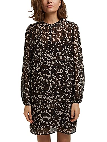 ESPRIT Damen 991EO1E316 Kleid, Dark Brown, 32 von ESPRIT