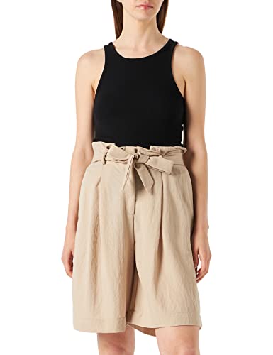 ESPRIT Collection Damen Shorts 042eo1c311, 260/Light Taupe, M von ESPRIT