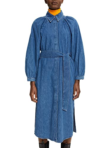ESPRIT Damen 082EO1E327 Kleid, 902/BLUE MEDIUM WASH, M ESPRIT Damen 082EO1E327 Kleid, 902/BLUE MEDIUM WASH, M von ESPRIT