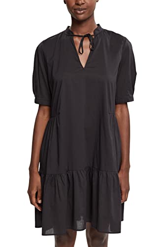ESPRIT Collection Damen Kleid 072eo1e301, Schwarz, 36 von ESPRIT