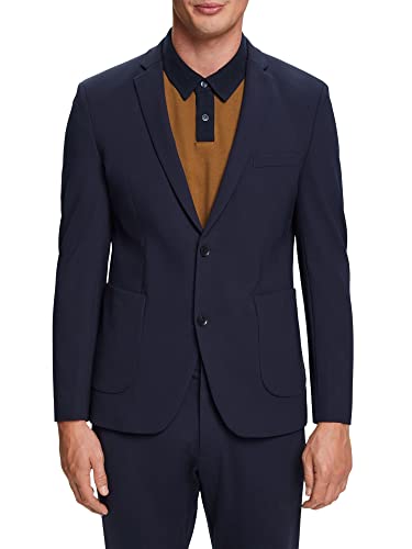 ESPRIT Collection Herren 992eo2g302 Blazer, 400/Navy, 46 von ESPRIT