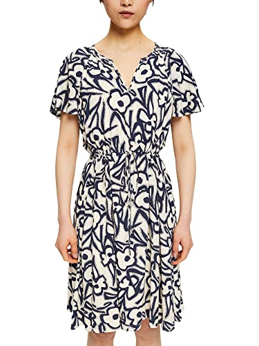 ESPRIT Collection Damen Dress 052eo1e315, Off White, 40 von ESPRIT