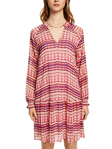 ESPRIT Damen 013EO1E304 Kleid, 663/PINK Fuchsia 4, 38 von ESPRIT