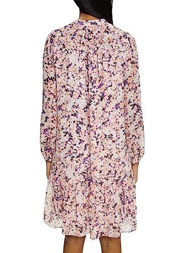 ESPRIT Damen 993EO1E304 Kleid, 563/LILAC 4, 38 von ESPRIT
