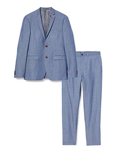 ESPRIT Collection Herren Business-Anzug Set 030eo2m304, 434/Blue 5, 50 von ESPRIT