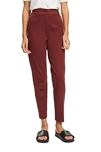 ESPRIT Collection Damen Hose 991eo1b308, Rust Brown, 34 von ESPRIT