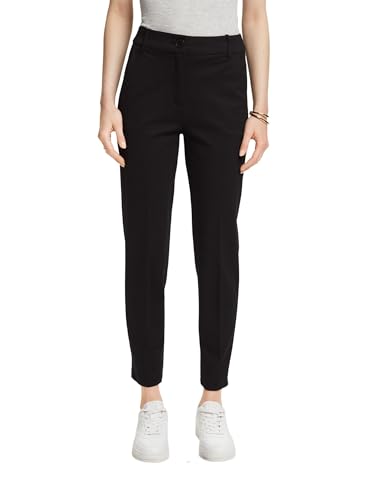 ESPRIT Collection Damen Hose 991eo1b308, Schwarz, 34 von ESPRIT