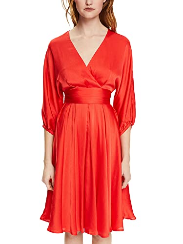 ESPRIT Damen 042EO1E354 Dress, 630/RED, 40 ESPRIT Damen 042EO1E354 Dress, 630/RED, 40 von ESPRIT