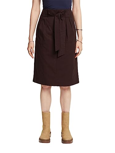 ESPRIT Damen 073EO1D302 Rock, 200/DARK Brown, 46 von ESPRIT