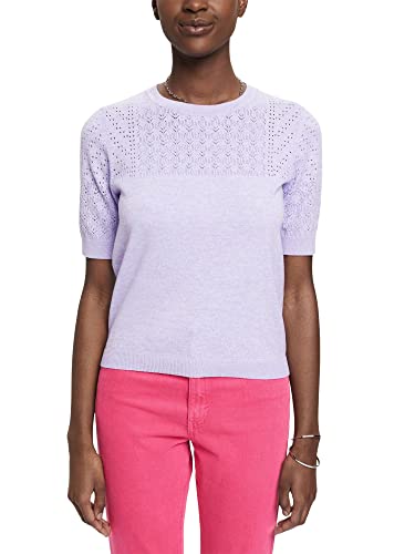 ESPRIT Collection Damen 023eo1i303 Pullover, 570/Lavender, XS von ESPRIT