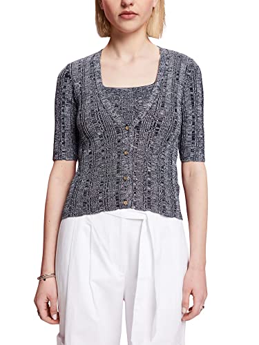 ESPRIT Damen 053EO1I302 Strickjacke, 402/NAVY 3, XXL von ESPRIT