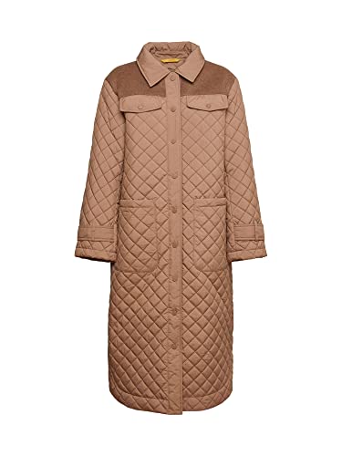 ESPRIT Collection Damen 082eo1g382 Jacke, Taupe, M EU von ESPRIT