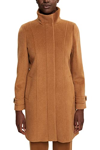 ESPRIT Damen 082EO1G334 Jacke, 235/CARAMEL, S von ESPRIT