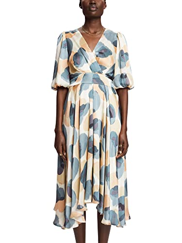 ESPRIT Collection Damen 033eo1e319 Kleid, 298/Cream Beige 4, 34 von ESPRIT