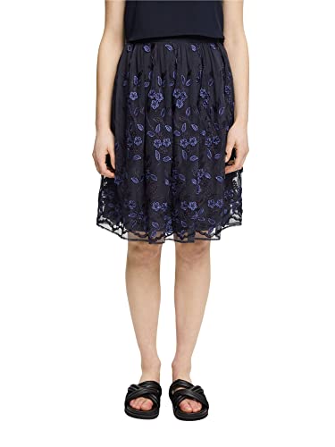 ESPRIT Collection Damen 023eo1d315 Rock, 400/Navy, L ESPRIT Collection Damen 023eo1d315 Rock, 400/Navy, L von ESPRIT