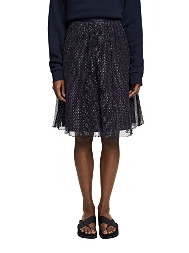 ESPRIT Damen 023EO1D311 Rock, 400/NAVY, L von ESPRIT