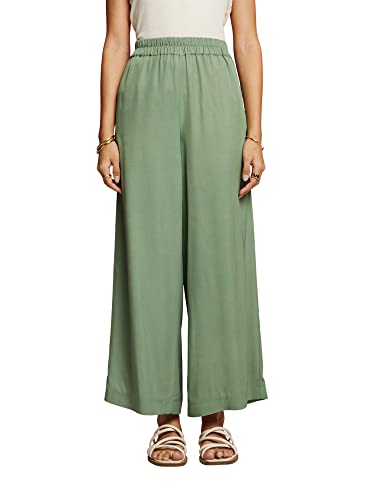 ESPRIT Damen 063EO1B303 Hose, 266/PALE Khaki 2, 36 von ESPRIT