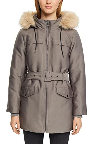 ESPRIT Damen 092EO1G315 Jacke, 015/GUNMETAL, M von ESPRIT