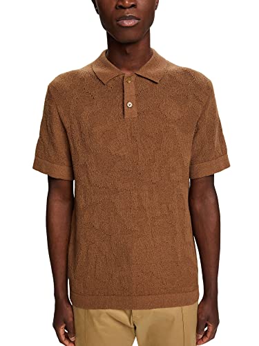 Herren ESPRIT Collection 033eo2k303 Polohemd, 265/Pale Khaki, L von ESPRIT