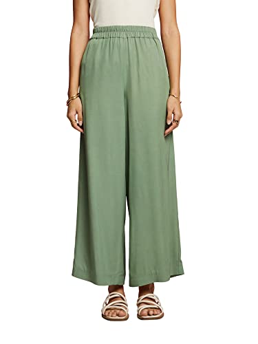 ESPRIT Damen 063EO1B303 Hose, 266/PALE Khaki 2, 32 von ESPRIT