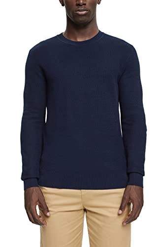 ESPRIT Collection Herren 992eo2i302 Pullover, Navy, XXL EU von ESPRIT