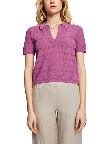 ESPRIT Damen 053EO1I301 Pullover, 506/VIOLET 2, M von ESPRIT