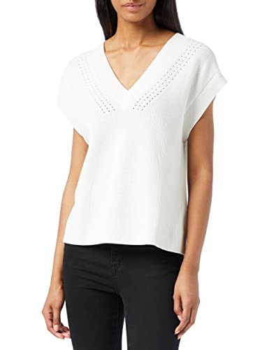 ESPRIT Collection Damen 992eo1i304 Pullover, Off White, XL EU von ESPRIT