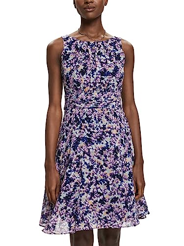 ESPRIT Collection Damen Kleid 991eo1e304, 403/Navy 4, 38 von ESPRIT