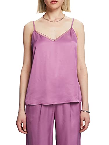 ESPRIT Damen 043EO1F320 Bluse, 506/VIOLET 2, L von ESPRIT