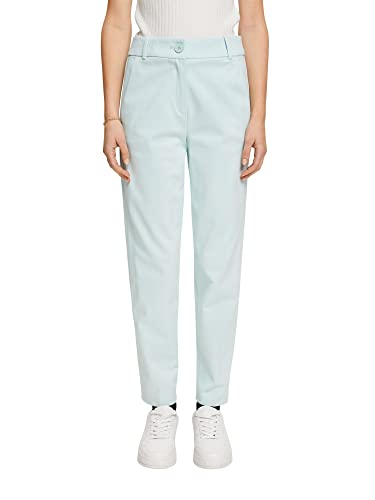 ESPRIT Collection Damen 992eo1b319 Hose, Light Aqua Green, 34 von ESPRIT