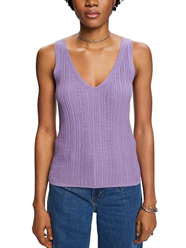 ESPRIT Damen 023EO1I316 Pullover, 570/LAVENDER, M von ESPRIT