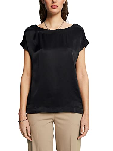 ESPRIT Damen 043EO1K310 T-Shirt, 001/BLACK, S von ESPRIT