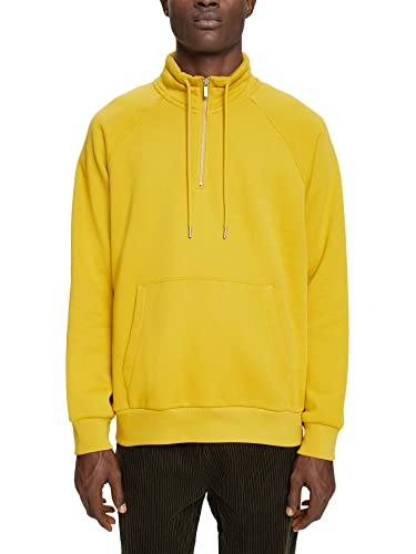 ESPRIT Herren 082EO2J302 Sweatshirt, 765/DUSTY Yellow, XL von ESPRIT