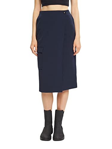 ESPRIT Collection Damen 082eo1d313 Rock, Navy, 36 EU ESPRIT Collection Damen 082eo1d313 Rock, Navy, 36 EU von ESPRIT