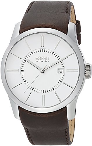 Esprit Collection Herren-Armbanduhr Eros Analog Quarz Leder von ESPRIT