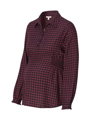 ESPRIT Maternity Blouse Nursing Long Sleeve Check von ESPRIT Maternity