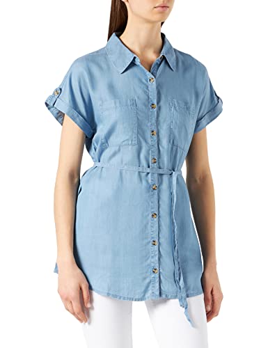 ESPRIT Maternity Damen Blouse Nursing Short Sleeve Bluse, Medium Wash-960, 36 von ESPRIT Maternity