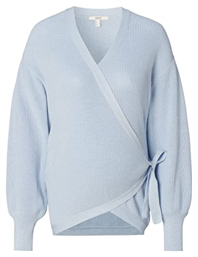 ESPRIT Maternity Damen Cardigan Long Sleeve Strickjacke, Light Blue-443, S von ESPRIT Maternity