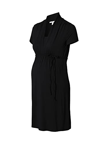 ESPRIT Maternity Damen Dress Nursing Short Sleeve Kleid, Black Ink - 003, 44 EU von ESPRIT Maternity