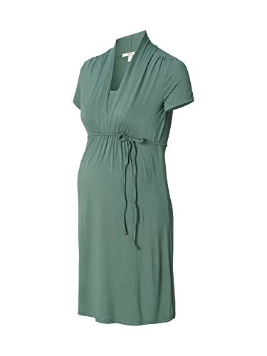 ESPRIT Maternity Damen Dress Nursing Short Sleeve Kleid, Vinyard Green - 320, 40 EU von ESPRIT Maternity