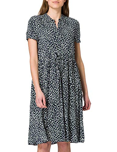 ESPRIT Maternity Damen Dress WVN Nursing ss AOP Kleid, Night Sky Blue-485, 44 von ESPRIT Maternity