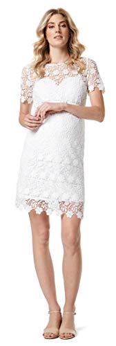 ESPRIT Maternity Damen Dress WVN ss Kleid, Elfenbein (Off White 110), 38 von ESPRIT Maternity