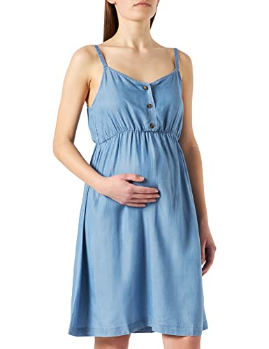 ESPRIT Maternity Damen Jurk geweven mouwloos Kleid, Medium Wash - 960, 40 EU von ESPRIT Maternity