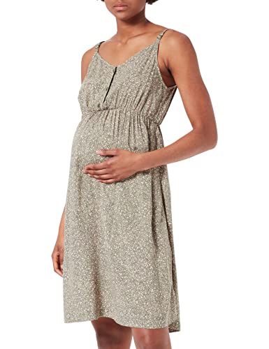 ESPRIT Maternity Damen Woven Nursing Sleeveless Dress Kleid, Real Olive - 307, 38 EU von ESPRIT Maternity