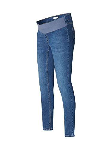 ESPRIT Maternity Damen Jegging Under The Belly 7/8 Jeans, Medium Wash-960, 34 von ESPRIT Maternity