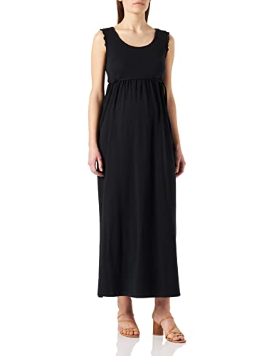 ESPRIT Maternity Damen Jurk mouwloos maxi Kleid, Gunmetal - 15, 34 EU von ESPRIT Maternity