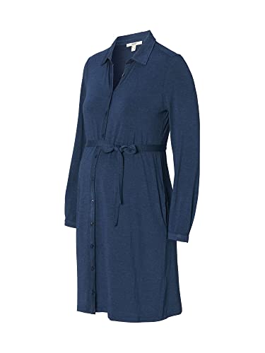 ESPRIT Maternity Damen Kjole sygepleje langærmet Kleid, Dark Blue - 405, 34 EU von ESPRIT Maternity