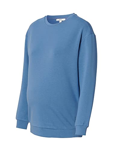 ESPRIT Maternity Damen Long Sleeve Sweatshirt Pullover, Modern Blue - 891, 42 EU von ESPRIT Maternity