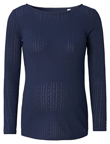 ESPRIT Maternity Damen Long Sleeve T-Shirt, Dark Blue-405, L von ESPRIT Maternity