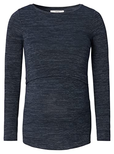 ESPRIT Maternity Damen Nursing Long Sleeve T-Shirt, Dark Blue-405, S von ESPRIT Maternity